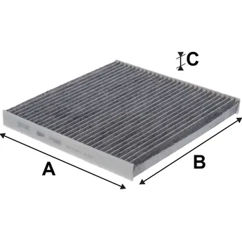 Ventilátor topení a klimatizace Filtr, vzduch v interiéru VALEO 715860