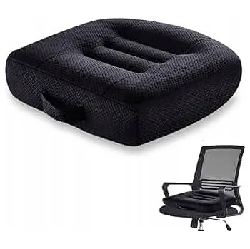 Polštář Polštář na Sezení z Paměťové Pěny Ergonomický Polštář