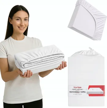 Prostěradlo PROSTĚRADLO 160x200 +35cm S GUMOU NA VYSOKOU MATRACE JERSEY SILNÉ PREMIUM