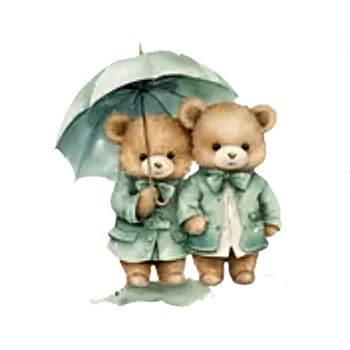 Nášivka Nažehlovací obrázek - medvědí pohoda X (8,8 x 9,0 cm)