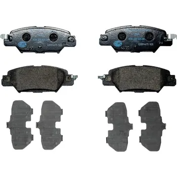 Brzdová destička Sada brzdových destiček, kotoučová brzda HELLA 8DB 355 025-461