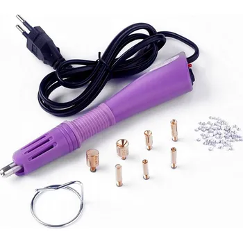 Elektrický zubní kartáček Elektrický aplikátor na zirkony, 7 nástavců, 18,5x4x2,3 cm, 110–240 V