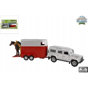 autíčko Auto s přívěsem Kids Globe Land Rover Defender