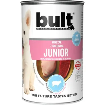 Krmivo pro psa VLHKÉ KRMIVO PRO PSA BULT Junior kuře s hovězím pro štěňata 400g