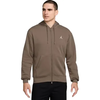 Dámská mikina Pánská flísová mikina se zipem NIKE-JORDAN BRK FLC FZ 222 KHAKI Zelená M