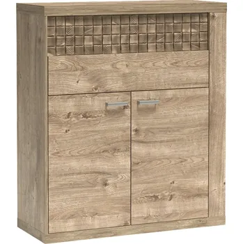 Komoda Komoda Jarstol 102 x 40,5 x 118,5 cm dub přírodní matný