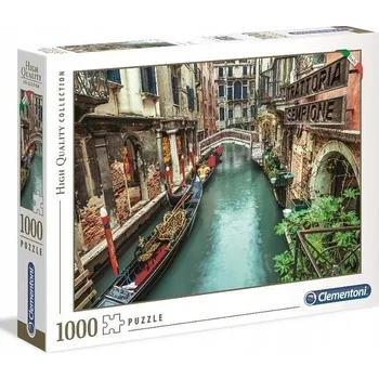 Puzzle Puzzle Clementoni 1000 dílků Puzzle 1000 vysoce kvalitní kolekce Benátky kanál
