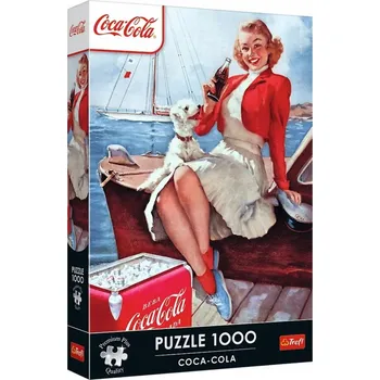 Puzzle Puzzle Trefl 1000 dílků Coca-Cola: Čas na přestávku