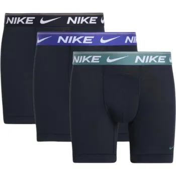 Boxerky NIKE PÁNSKÉ BOXERKY SLIPY TRUNK 3KS ČERNÉ vel. L