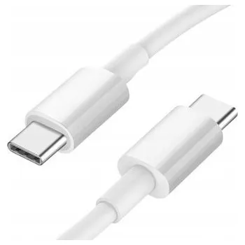 Datový kabel Kabel Toptel USB typ C - USB typ C 1 m bílý
