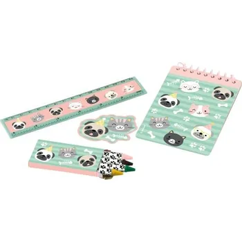 Party dekorace Školní sada potřeb Amscan 9906545 24 kusů