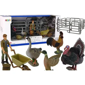 Figurka Velká Sada Figurek Farma 11 kusů
