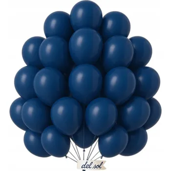 Balónek Latexové balónky TMAVĚ MODRÉ 10 palců 25cm 100 ks