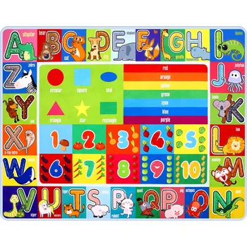 Hrací deka DĚTSKÉ VZDĚLÁVACÍ PODLOŽKA HRAČKA PODLOŽKA DĚTSKÁ PODLAHA
