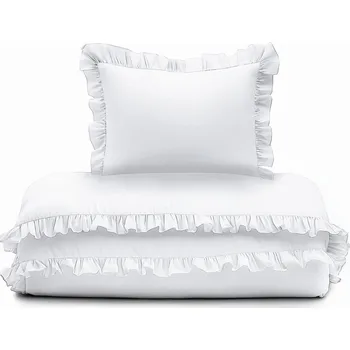 Povlečení Sada povlečení Detexpol 100 x 135 cm bílá