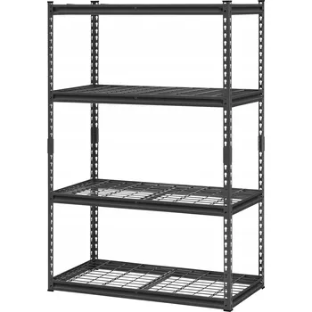 Dílenský regál Kovový skladový regál Vevor 152,4 x 50,8 x 152,4 cm, nosnost až 1089 kg na polici
