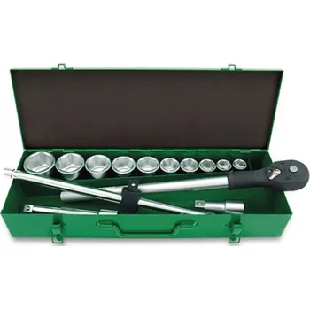 Sada nářadí SADA NÁŘADÍ 3/4" 14 DÍLŮ RAČNA NÁSADKY NÁSTRČNÉ KLÍČE TOPTUL GCAD1405
