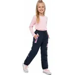 VÝPRODEJ DÍVČÍCH KALHOT S FLEECEM BU621 Velikost: 98, Barva: Tmavě modrá