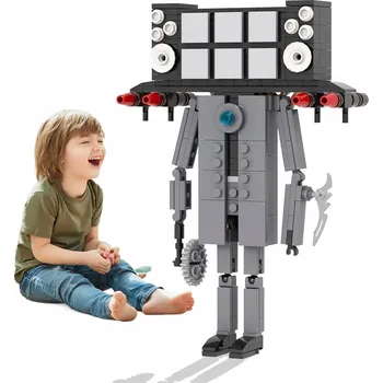 ostatní stavebnice ZESTAW KLOCKÓW TOILET 253KS VZDĚLÁVACÍ HRAČKA PRO DĚTI