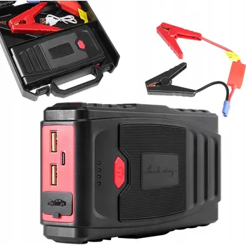 Powerbanka Startér do auta 6000 mAh, 12V nabíječka, powerbanka s podporou startování