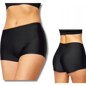 Dámské plavky Plavkové šortky Spodní díl k bikinám Dámské Kalhotky do bazénu Sportovní 48 Černá