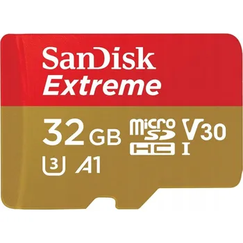 Paměťová karta SanDisk microSDHC Extreme 32GB U3 V30 UHS-I A1 100/60 MB/s GoPro