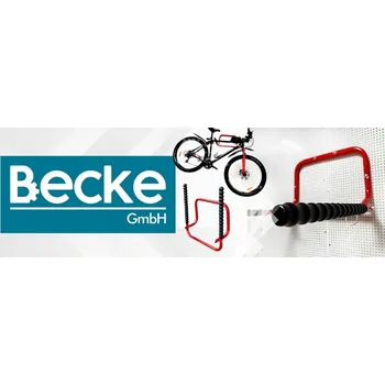 Věšák Nástěnný držák na kolo Becke 40 kg červený