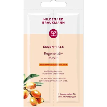 Pleťová maska Regenerační pleťová maska Regenerativ Maske 2x7ml Essentials HILDEGARD