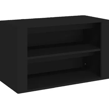 Botník VidaXL Botník 75 x 45 x 35 cm Černý