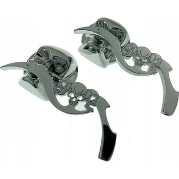 Zrcátko pro motocykl ZRCÁTKA LEBKA YAMAHA VIRAGO 750 1100 (15612)