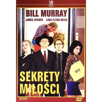 Sekrety miłości Bill MURRAY DVD FOLIA DVD Tajemství lásky Billa Murrayho (nové, ve fólii)