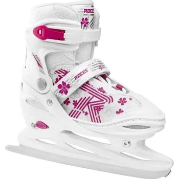 Zimní brusle Dětské lední brusle Roces Jokey Ice 3.0 Girl White/Pink EUR 30-33
