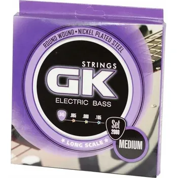 Struna pro kytaru a smyčcový nástroj GK STRINGS 2080 STRUNY PRO BASOVOU KYTARU 45-105