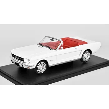 autíčko Ford Mustang 1965 1:24 - Atlas časopis s modelem Ford Mustang 1965 - kovový model auta