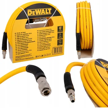Příslušenství ke kompresoru DeWALT Silná pneumatická HADICE HYBRIDNÍ gumová ke kompresoru 10 m DXCMH10E