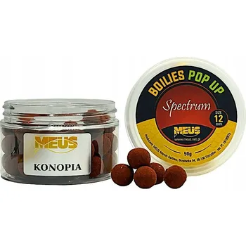 Boilies Plovoucí boilies Meus Pop Up Spectrum 12mm - Konopí