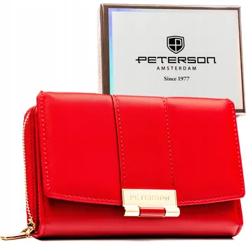 Peterson peněženka eko kůže červená - dámská