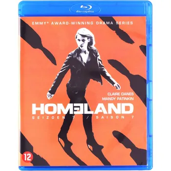 Blu-ray film Homeland Season 7 Blu-ray disk