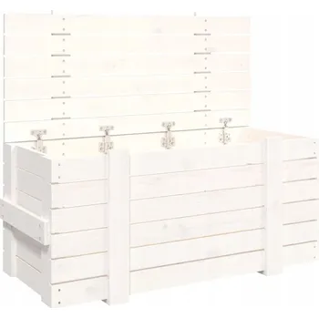 Úložný box Úložný box, bílý, 91x40,5x42 cm