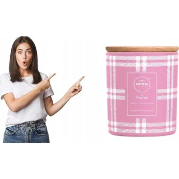 Svíčka Tradiční parafinová svíčka Zavařenina malinová Aroma Home 1 ks