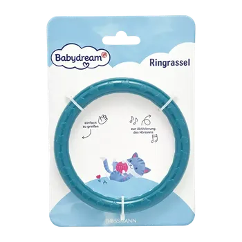 Babydream Kroužkové chrastítko, různé druhy