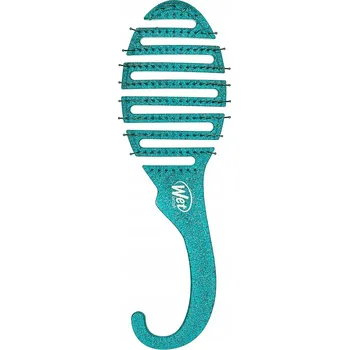 kartáč na vlasy Kartáč na vlasy Wet Brush Shower Detangler Teal Glitter