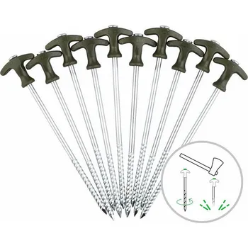 Zfish Kolíky Bivvy Peg Set 10 ks - 25 cm