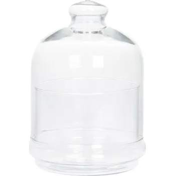 Dóza na potraviny Skleněná nádoba na potraviny Poly, 18x14 cm