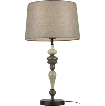 Lampička Stolní lampa Italux Nerom šedá 60 W