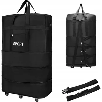 Cestovní taška na kolečkách velká kufr praktická pohodlná