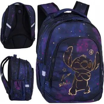 Školní batoh Vícekomorový Školní batoh Lilo a Stitch CoolPack, vícebarevný, 21 l