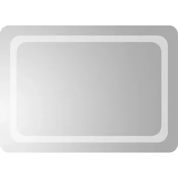 Zrcadlo Zrcadlo VidaXL nástěnné obdélníkové rám sklo 500 x 700 mm