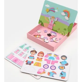 Puzzle Sinsay - Magnetické puzzle - růžová - 651HV-30X - 651HV-30X-ONE