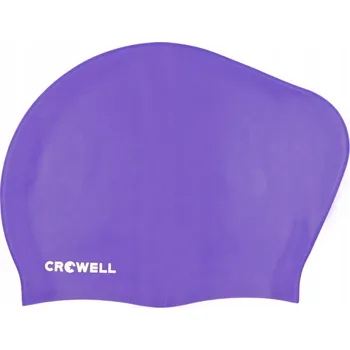 Plavecká čepice Plavecká čepice pro dospělé Silikonová Crowell růžová